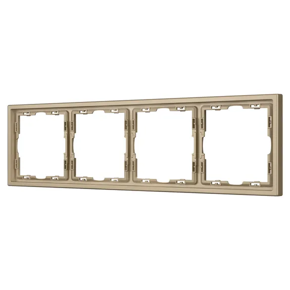 Рамка пластиковая FRM-NOBE-SFPL-4-GD (Arlight, -)