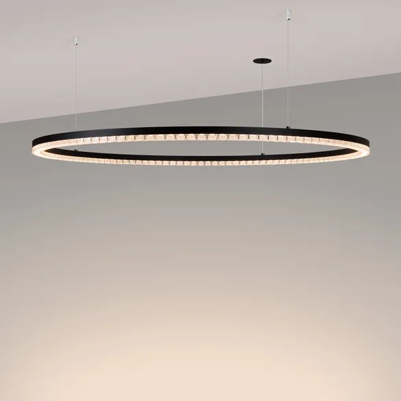 Светильник SP-DIAMOND-R1250-80W Warm3000 (BK, 45 deg, 230V, TRIAC) (Arlight, IP20 Металл, 5 лет)
