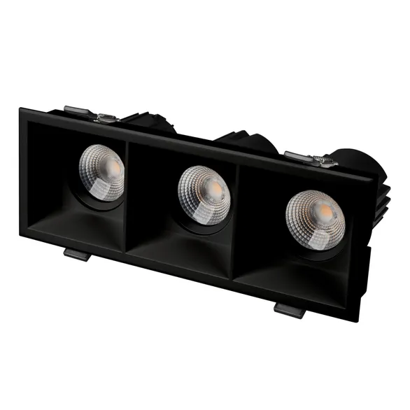 Светильник MS-FLOW-BUILT-S230x85-3x6W Day4000 (BK, 15 deg, 230V) (Arlight, IP20 Металл, 5 лет)