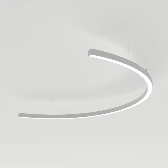 Светильник SP-LINE-HANG-ARC-C3535-D1500-53W Day4000 (WHITE, 230V) (Arlight, Металл)