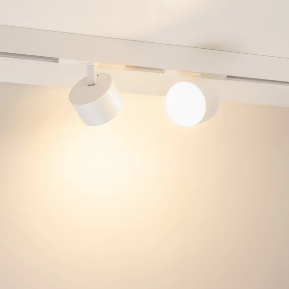 Светильник MAG-ORIENT-RONDO-R90-9W Warm3000 (WH, 110 deg, 48V) (Arlight, IP20 Металл, 5 лет)