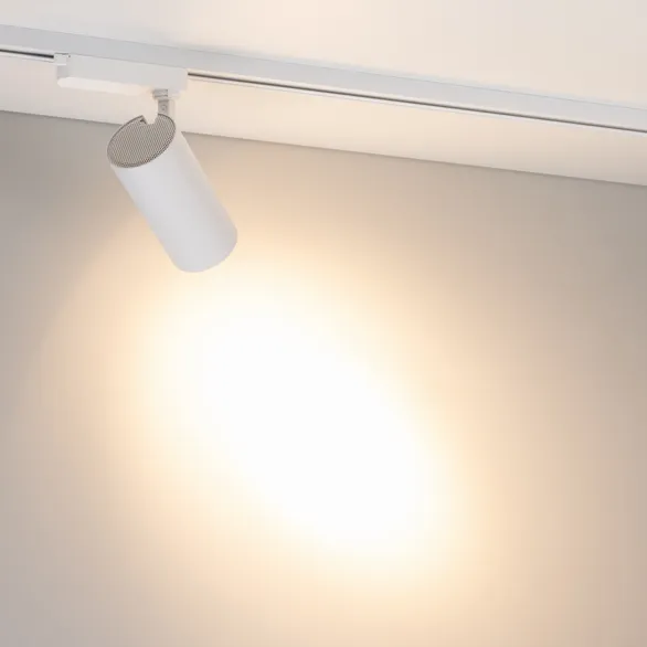 Светильник LGD-GERA-2TR-R74-20W Warm3000 (WH, 15 deg, 230V) (Arlight, IP20 Металл, 5 лет)