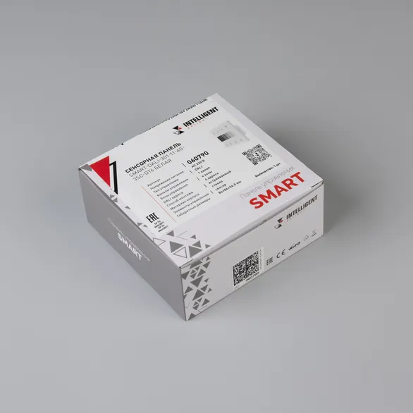 INTELLIGENT ARLIGHT Сенсорная панель SMART-DALI-301-11-4G-3SC-DT6 Белая (230V, встраиваемая, 2.4G) (IARL, IP20 Пластик, 5 лет)