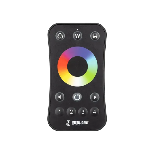 INTELLIGENT ARLIGHT Пульт SMART-801-52-4G-1SC-RGBW Black (3V, 2.4G) (IARL, IP20 Пластик, 5 лет)