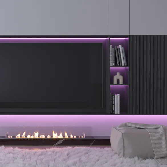 Светодиодная лента RT-H96-5mm 24V RGBW-White-4-in-1 (10 W/m, IP20, 5m) (Arlight, узкая)