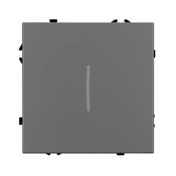 Механизм выключателя одноклавишный проходной LED SWT-NOBE-MKP1-SFPL-L-GR (230V, 10A) (Arlight, -)