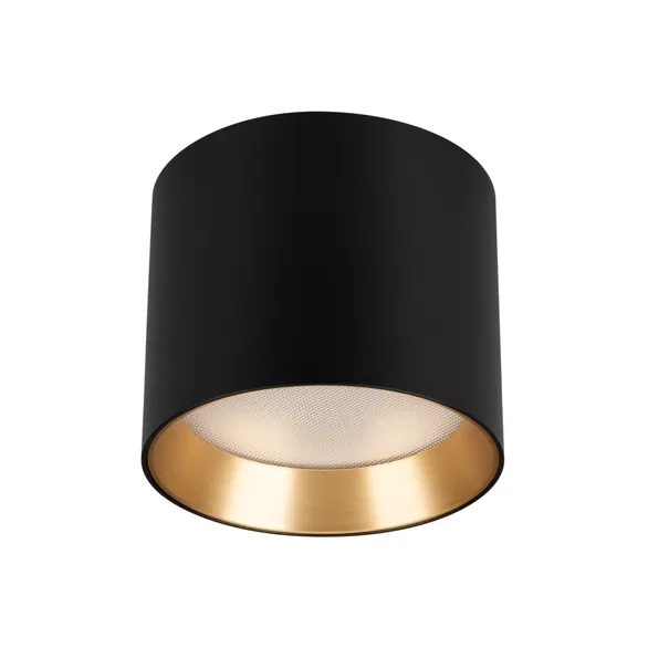 Светильник SP-BISCOTTO-R90-8W Warm3300-MIX (BK-GD, 80 deg, 230V) (Arlight, IP54 Металл, 5 лет)