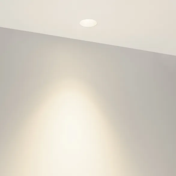 Светильник MS-INVISIO-TRIMLESS-R55-15W Day4000 (WH-WH, 36 deg, 230V) (Arlight, IP54 Металл, 5 лет)
