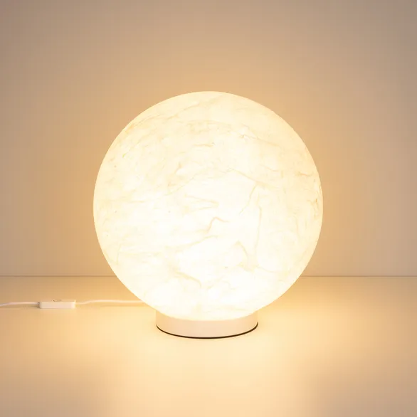 Светильник SP-SILKA-TAB-R350-11W Warm2700 (WH, 330 deg, TOUCH-DIM) (Arlight, IP20 Натуральный шелк, 3 года)