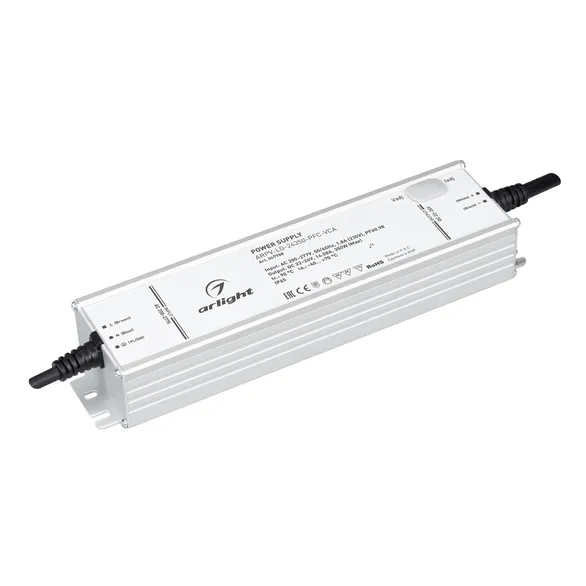 Блок питания ARPV-LG-24350-PFC-VCA (22-26V, 14.58A, 350W) (Arlight, IP65 Металл, 5 лет)