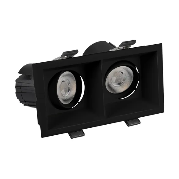 Светильник MS-FLOW-BUILT-S157x85-2x6W Warm3000 (BK, 38 deg, 230V) (Arlight, IP20 Металл, 5 лет)