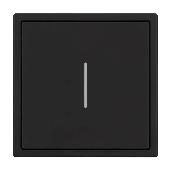 Механизм звонкового выключателя LED SWT-NOBE-MKR1-SFPL-L-BK (230V, 10A) (Arlight, Черный оникс)