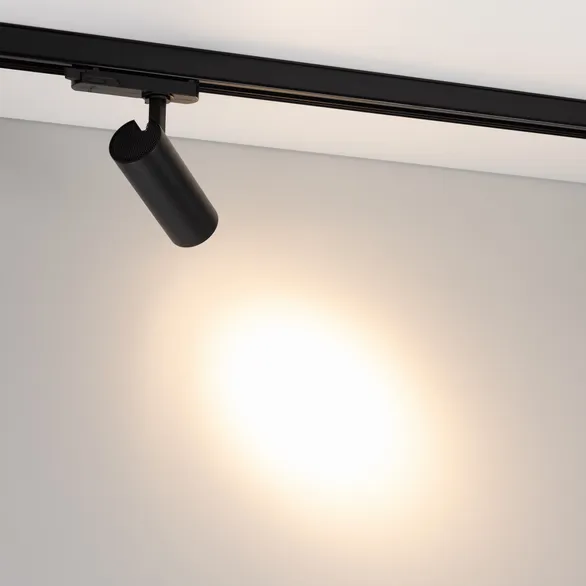 Светильник LGD-GERA-4TR-R55-10W Warm3000 (BK, 15 deg, 230V) (Arlight, IP20 Металл, 5 лет)