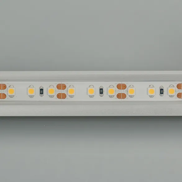 Светодиодная лента RTW 2-5000PGS 12V Day 2x (3528, 600 LED, LUX) (Arlight, 9.6 Вт/м, IP67)