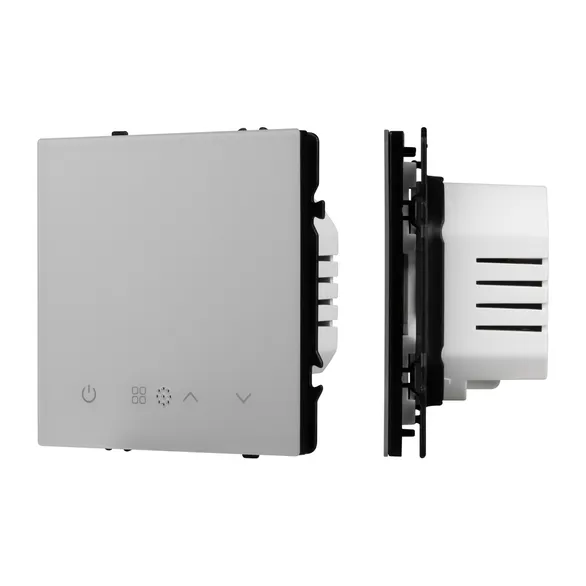 Терморегулятор SWT-NOBE-MTE-SFPL-IS (электрический тёплый пол) (Arlight, Никель)