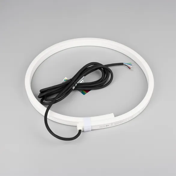 Светодиодная лента герметичная NOVA-SIDE-PU-B84-12x20mm 24V RGB-Day (15 W/m, IP68, 1m, wire x1) (Arlight, Полиуретан)