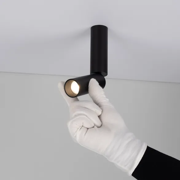 Светильник SP-NUANCE-SURFACE-FLAP-R35-7W Day4000 (BK, 36 deg, 230V) (Arlight, IP40 Металл, 5 лет)