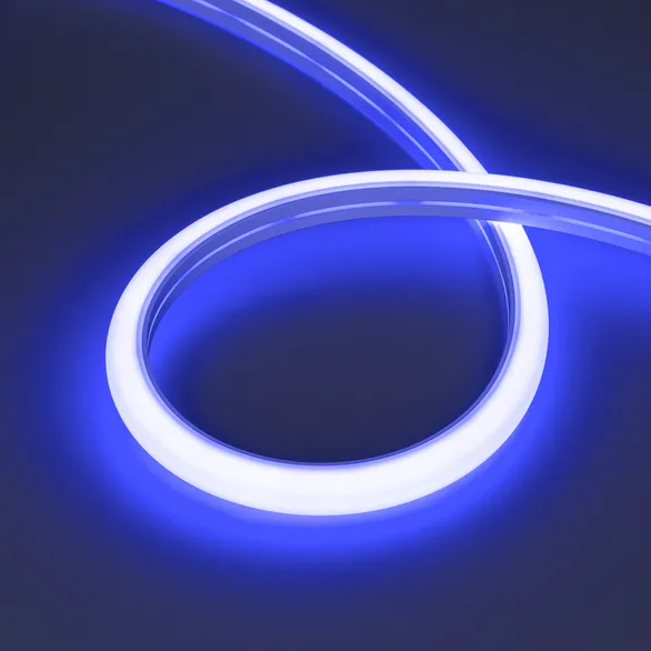 Светодиодная лента герметичная MOONLIGHT-TOP-G120-16x15mm 24V RGB (12 W/m, IP67, 5m, wire x2) (Arlight, Вывод боковой, 3 года)