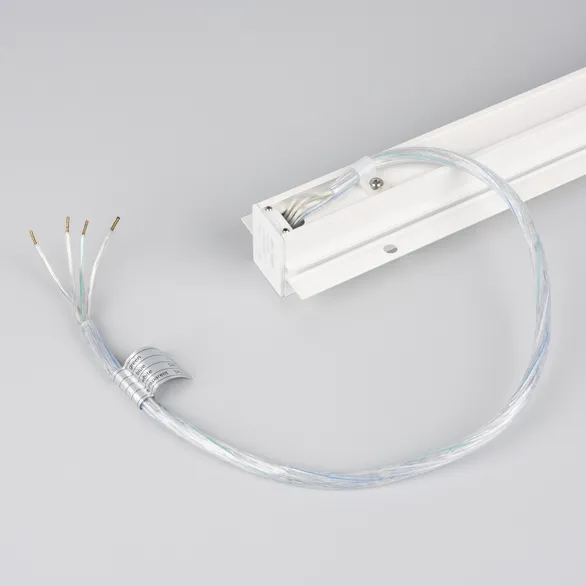 Трек встраиваемый MAG-TRACK-2538-FDW-1000 (WH, 5LN) (Arlight, IP20 Металл, 5 лет)