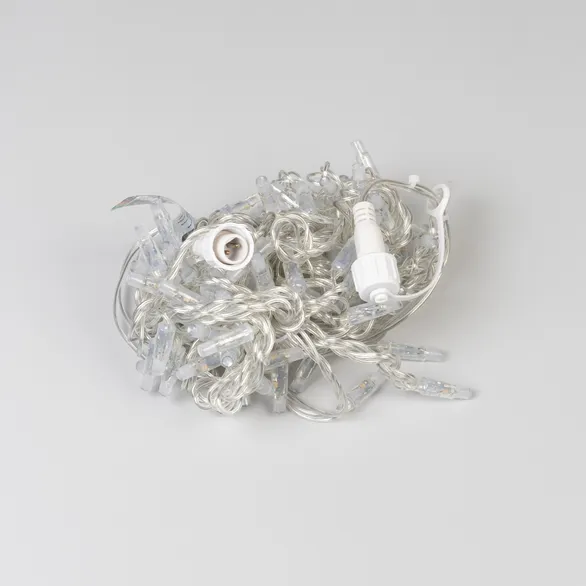 Светодиодная гирлянда ARD-STRING-CLASSIC-10000-CLEAR-95LED-LIVE RGBW-DMX (24V, 10W) (Ardecoled, IP65)