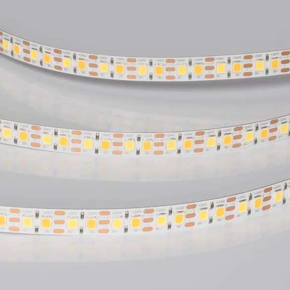 Светодиодная лента UL-A168-8mm 24V White-MIX-CX2 (18 W/m, IP20, 5m) (Arlight, резка 2 светодиода)