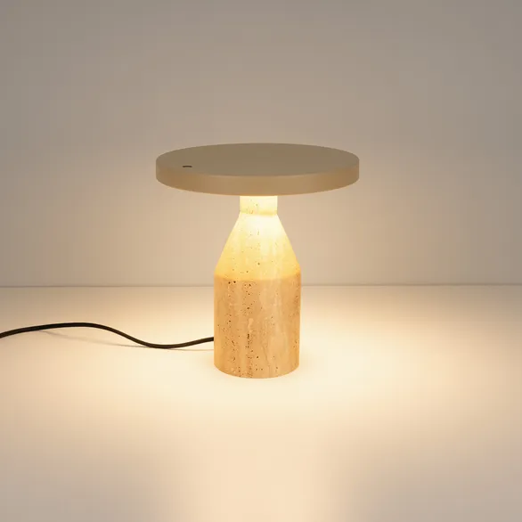 Светильник SP-CROOD-TAB-R22.5x24-7W Warm3200-MIX (BG-BG, 140 deg, 230V) (Arlight, IP20, Травертин, 5 лет)