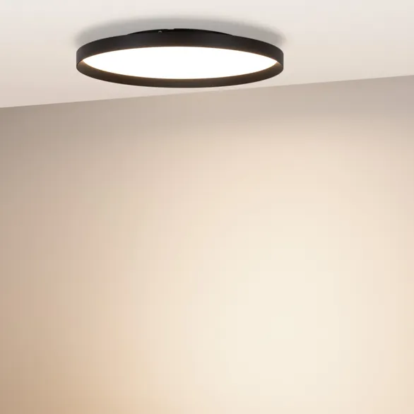 Светильник SP-ESTELY-R600-50W Warm3300-MIX (BK, 80 deg, 230V, TRIAC) (Arlight, IP20 Металл, 5 лет)