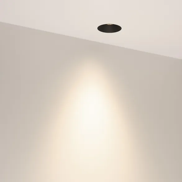 Светильник безрамочный DL-INTRAL-R63-8W Day4000 (Черный RAL9005, 50 deg, 230V) (Arlight, IP20 Металл, 5 лет)