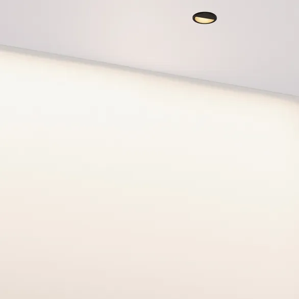 Светильник встраиваемый DL-VEILA-R39-6W Day4000 (Черный RAL9005, A44x46 deg, 230V) (Arlight, IP20 Металл, 5 лет)