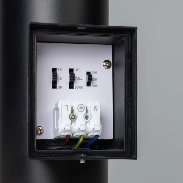 Светильник настенный LGD-WALDER-R92-2x13W Day4000-MIX (Черный, 40 deg, 230V) (Arlight, IP65 Металл, 5 лет)