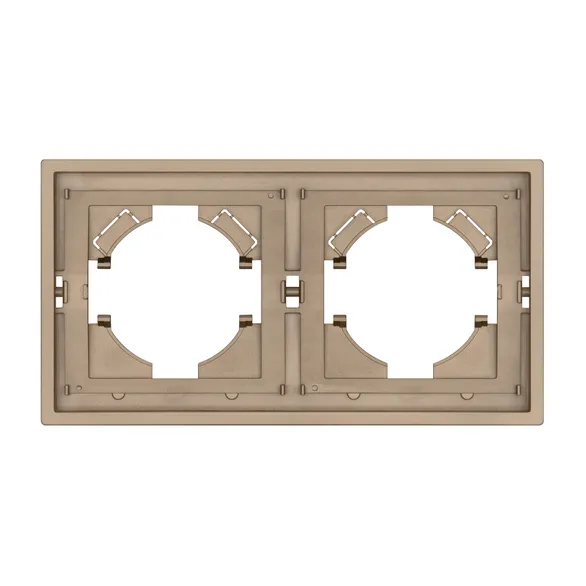 Рамка пластиковая FRM-TENDO-PL-2-GD (Arlight, -)
