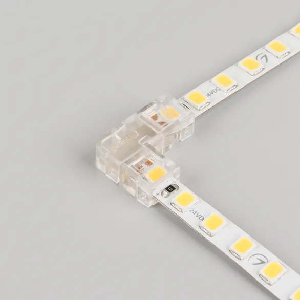 Коннектор угловой FIX-MONO-5mm-2pin-STS (Arlight, Прозрачный)