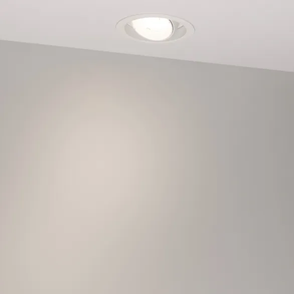 Светильник MS-VORTEX-BUILT-R110-20W Day4000 (WH-WH, 20 deg, 230V) (Arlight, IP20 Металл, 5 лет)