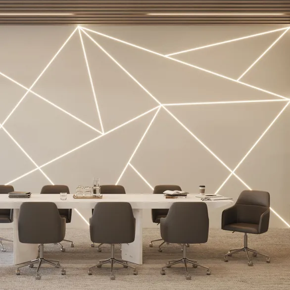 Светодиодная лента COB-X560-10mm 24V White6000 (9.6 W/m, IP20, 10m) (Arlight, 5 лет)