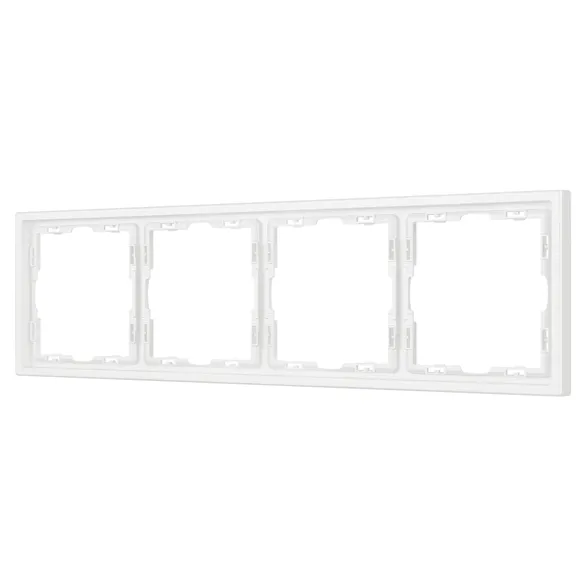 Рамка пластиковая FRM-NOBE-SFPL-4-WH (Arlight, -)