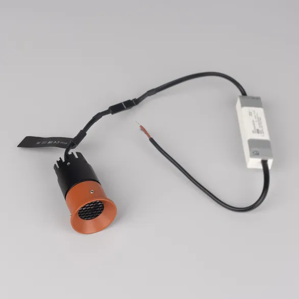 Светильник безрамочный DL-INTRAL-R39-6W Day4000 (Терракота RAL8004, 50 deg, 230V) (Arlight, IP20 Металл, 5 лет)