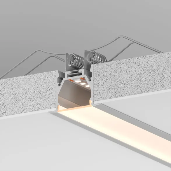 Профиль LINIA25-F-2000 ANOD (Arlight, Алюминий)