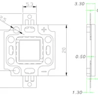 Мощный светодиод ARPL-10W White 6000K (LMA009) (Arlight, -)
