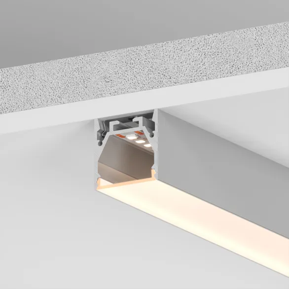 Профиль LINE-2525-2000 ANOD (Arlight, Алюминий)