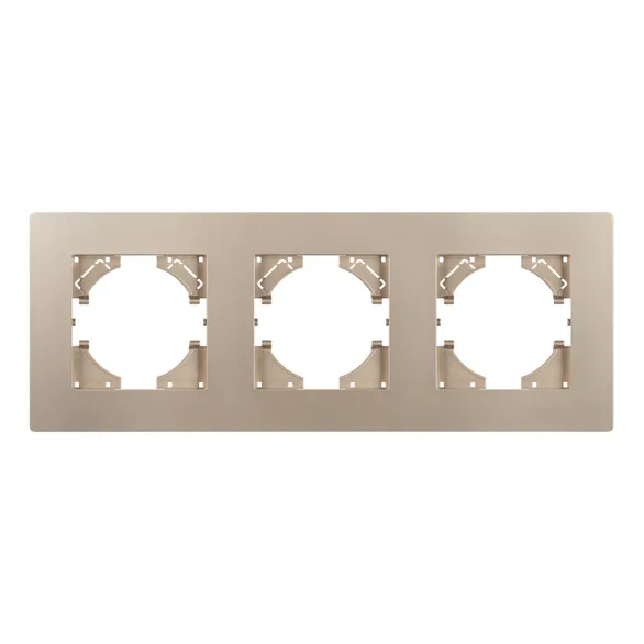 Рамка пластиковая FRM-PERIO-PL-3-GD (Arlight, -)