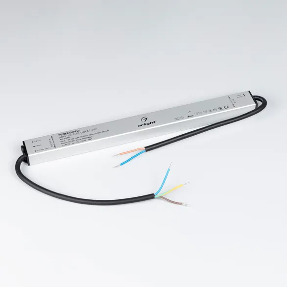 Блок питания ARPV-LG48160-LINEAR-PFC (48V, 3.34A, 160W) (Arlight, IP67 Металл, 5 лет)