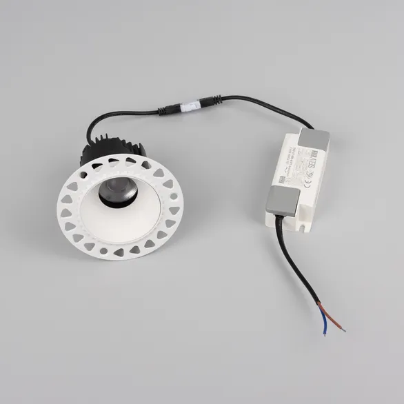 Светильник MS-ARADO-TRIMLESS-R65-9W Warm3000 (WH-WH, 24 deg, 230V) (Arlight, IP20 Металл, 5 лет)