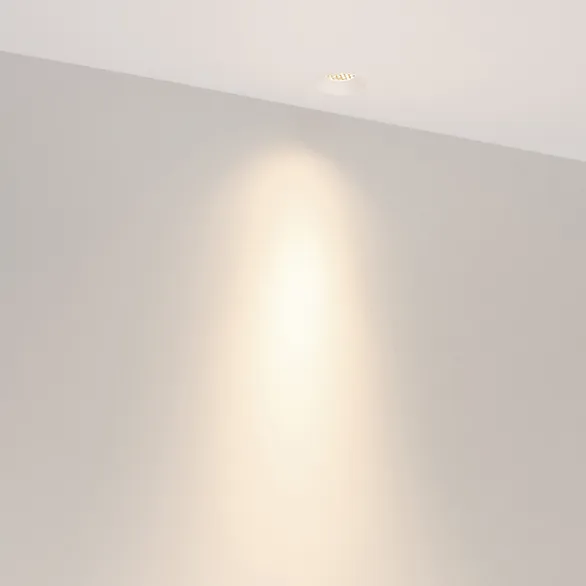 Светильник безрамочный DL-INTRAL-R39-6W Day4000 (Белый RAL9003, 15 deg, 230V) (Arlight, IP20 Металл, 5 лет)