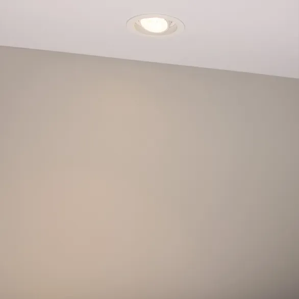 Светильник MS-VORTEX-BUILT-R90-12W Warm3000 (WH-WH, 20 deg, 230V) (Arlight, IP20 Металл, 5 лет)