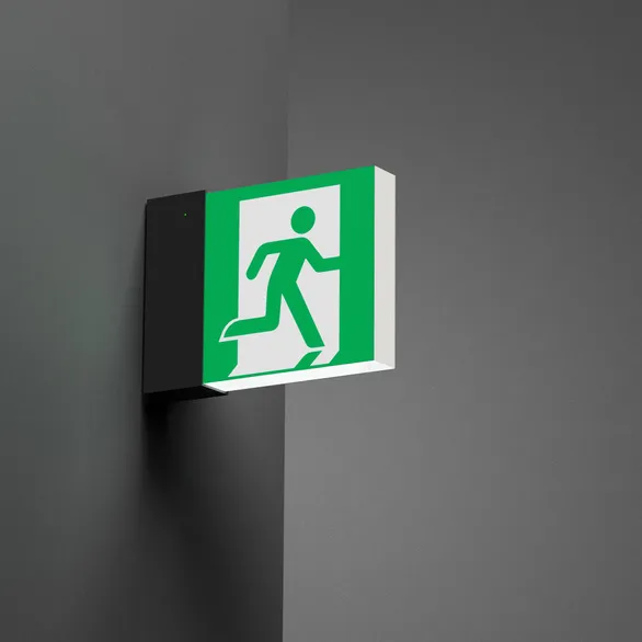 Световой указатель EMG-MARK-S-3H-BK (Arlight, IP40 Металл, 5 лет)