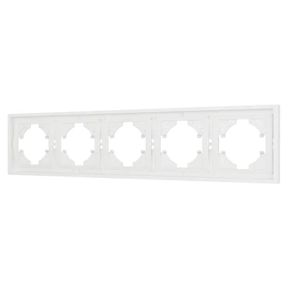 Рамка пластиковая FRM-TENDO-SFPL-5-WH (Arlight, -)
