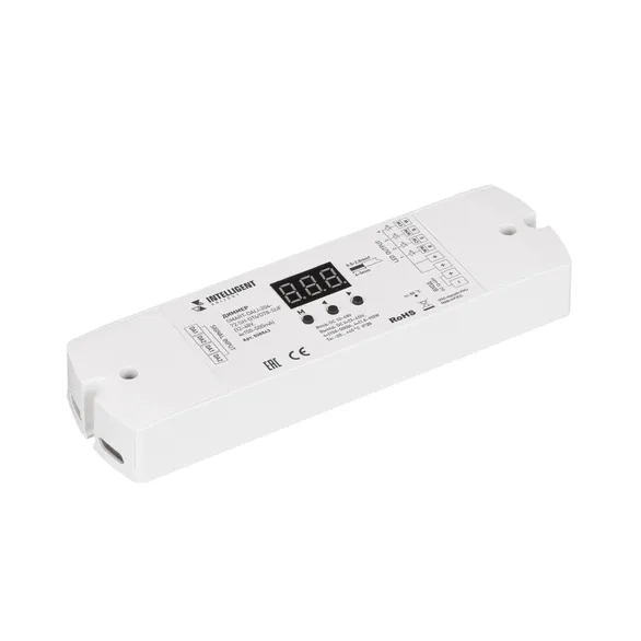 INTELLIGENT ARLIGHT Диммер SMART-DALI-204-72-SH-DT6/DT8-SUF (12-48V, 4x150-500mA) (IARL, IP20 Пластик, 5 лет)