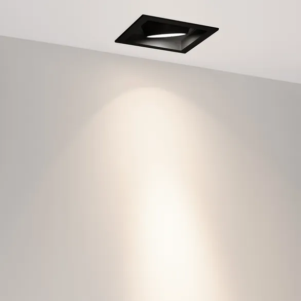 Светильник MS-VORTEX-BUILT-S140x140-30W Day4000 (BK-BK, 17 deg, 230V) (Arlight, IP20 Металл, 5 лет)