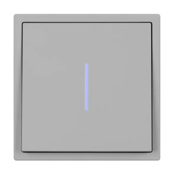 Механизм выключателя одноклавишный непроходной LED SWT-NOBE-MK01-SFPL-L-IS (230V, 10A) (Arlight, Никель)