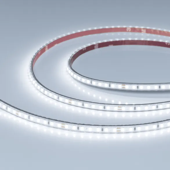 Светодиодная лента герметичная RTW-PS-A140-7mm 24V White6000 (10 W/m, IP67, 5m) (Arlight, CRI>90)